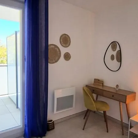 Apartmán Le Segreto, Appt Neuf Dans De Standing, Superbe Deco, Centre, 2 Parkings Prives, Climatisation Sète